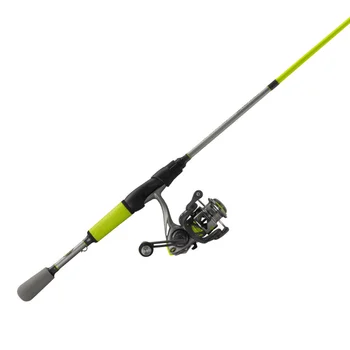 XJ 6'Спиннинговая удочка среднего действия и катушка Комбинированные Рыболовные принадлежности Spincast Maxace Fishing rod reel Bearking Fiahing re