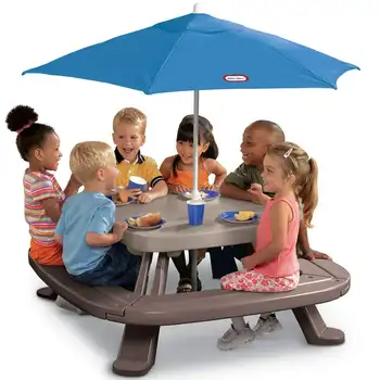 Детская игрушка для пикника Fold 'n Store с зонтиком