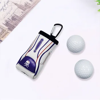 Корейская версия новой камуфляжной сумки для гольфа смешанного цвета, поясная двойная сумка для гольфа, полосатая сумка для гольфа